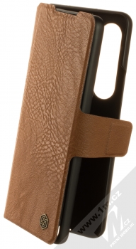 Nillkin Aoge flipové pouzdro pro Samsung Galaxy Z Fold4 hnědá (brown)