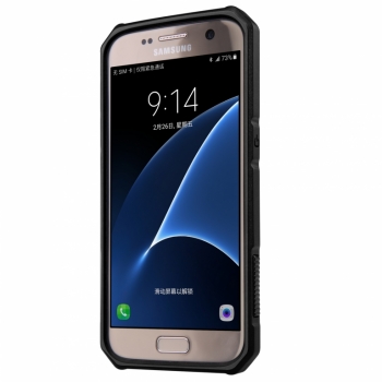 Nillkin Defender II extra odolný ochranný kryt pro Samsung Galaxy S7 černá (black) zboku zepředu