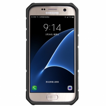 Nillkin Defender II extra odolný ochranný kryt pro Samsung Galaxy S7 černá (black) zepředu
