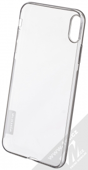 Nillkin Nature TPU tenký gelový kryt pro Apple iPhone XS Max šedá (transparent grey) zepředu