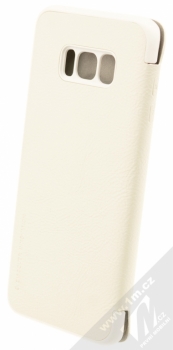 Nillkin Qin flipové pouzdro pro Samsung Galaxy S8 Plus bílá (white) zezadu