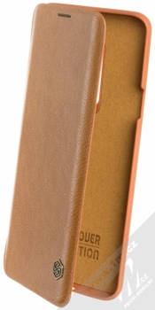 Nillkin Qin flipové pouzdro pro Samsung Galaxy S9 Plus hnědá (brown)