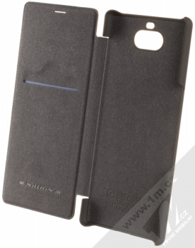 Nillkin Qin flipové pouzdro pro Sony Xperia 10 Plus černá (black) otevřené