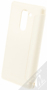 Nillkin Sparkle flipové pouzdro pro Honor 6X bílá (white) zezadu