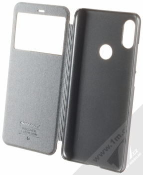 Nillkin Sparkle flipové pouzdro pro Xiaomi Mi A2 šedá (night black) otevřené