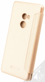 Nillkin Sparkle flipové pouzdro pro Xiaomi Mi Mix 2 zlatá (gold) zezadu