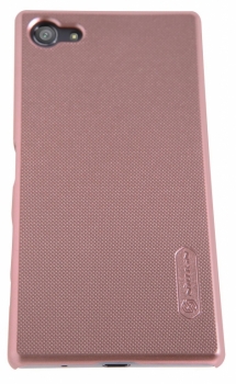 Nillkin Super Frosted Shield ochranný kryt pro Sony Xperia Z5 Compact růžově zlatá (rose gold)