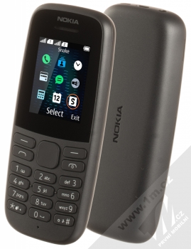 Nokia 105 Dual SIM (2019) černá (black)