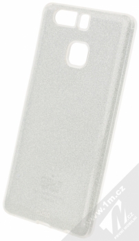 Puro Shine Cover třpytivý silikonový kryt pro Huawei P9 stříbrná (silver)