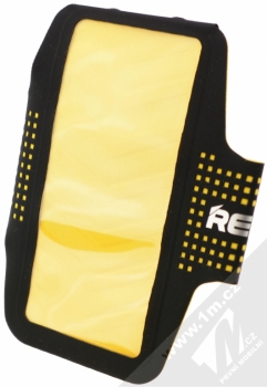 Remax Running Armband pouzdro na ruku, paži, pro mobil, mobilní telefon, smartphone velikost L žlutá (yellow) samotné