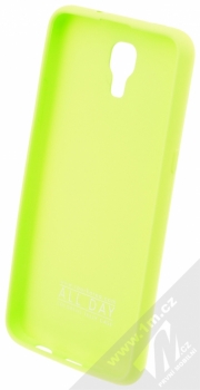 Roar All Day TPU ochranný kryt pro LG X Screen limetkově zelená (lime green) zepředu