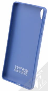 Roar All Day TPU ochranný kryt pro Sony Xperia E5 tmavě modrá (dark blue) zepředu