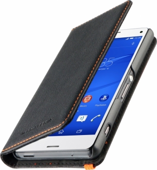 Roxfit Premium Book Case flipové pouzdro pro Sony Xperia Z5 Compact (BCS5159B) černá (black)