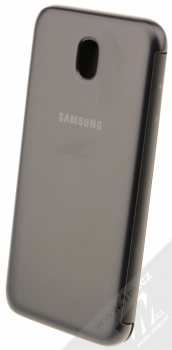 Samsung EF-WJ730CB Wallet Cover originální flipové pouzdro pro Samsung Galaxy J7 (2017) černá (black) zezadu