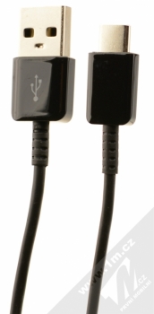 Samsung EP-LN930CB originální nabíječka do auta Fast Charge s USB výstupem a Samsung EP-DG950CB originální USB kabel s USB Type-C černá (black) USB kabel
