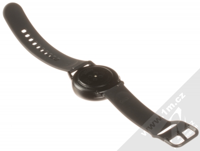 Samsung Galaxy Watch Active chytré hodinky černá (black) rozepnuté zezadu