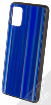 Sligo Aurora Glass ochranný kryt pro Samsung Galaxy A51 měnivě modrá (iridescent blue)