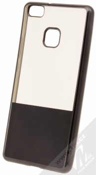 Sligo Electroplate Half TPU pokovený ochranný kryt pro Huawei P9 Lite černá (black)