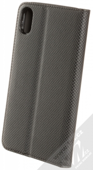 Sligo Smart Magnet flipové pouzdro pro Apple iPhone XS Max černá (black) zezadu