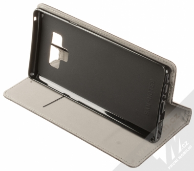 Sligo Smart Magnet flipové pouzdro pro Samsung Galaxy Note 9 černá (black) stojánek