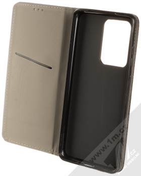 Sligo Smart Magnet flipové pouzdro pro Samsung Galaxy S20 Ultra černá (black) otevřené