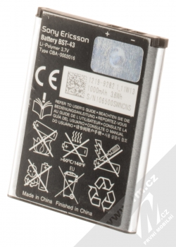 Sony Ericsson BST-43 originální baterie pro Sony Ericsson Cedar J108i, Yari U100i, Mix Walkman WT13i a další - B JAKOST