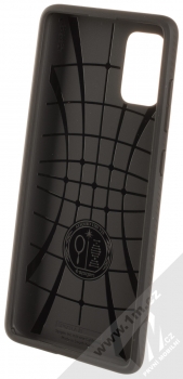 Spigen Liquid Air ochranný kryt pro Samsung Galaxy A71 černá (matte black) zepředu