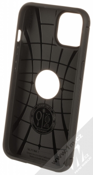 Spigen Rugged Armor odolný ochranný kryt pro Apple iPhone 13 černá (matte black) zepředu