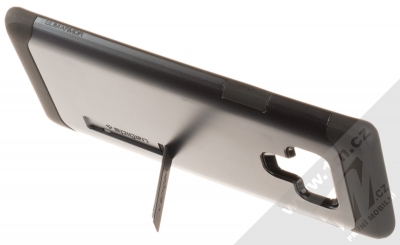 Spigen Slim Armor odolný ochranný kryt se stojánkem pro Samsung Galaxy Note 9 kovově modrá (metal slate) stojánek