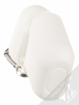 USAMS Silicone Protective Case silikonové pouzdro pro sluchátka Apple AirPods bílá (white) zezdola
