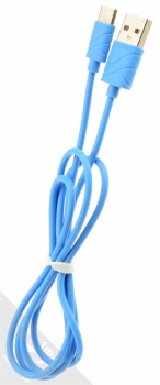 USAMS U-Gee USB kabel s USB Type-C konektorem pro mobilní telefon, mobil, smartphone, tablet modrá (blue) balení
