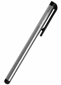 Vakoss kapacitní stylus, dotykové pero, pro mobilní telefon, mobil, smartphone, tablet stříbrná (silver)