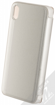 Vennus Clear View flipové pouzdro pro Xiaomi Redmi 7A stříbrná (silver) zezadu