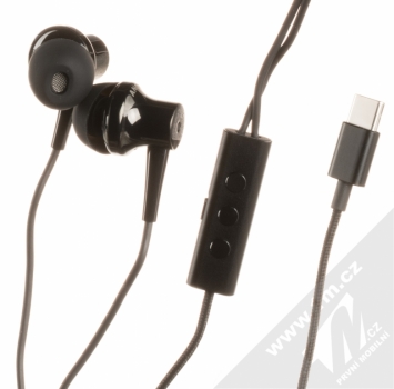 Xiaomi Mi ANC Type-C In-Ear Earphones originální stereo headset s USB Type-C konektorem černá (black)