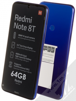 Xiaomi Redmi Note 8T 4GB/64GB modrá (starscape blue)