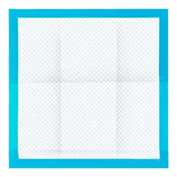 1Mcz Absorpční podložky 60 x 60cm 50 ks včetně 30 sáčků bílá modrá (white blue)