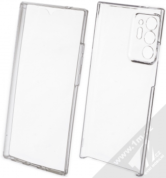 1Mcz 360 Full Cover sada ochranných krytů pro Samsung Galaxy Note 20 Ultra průhledná (transparent)