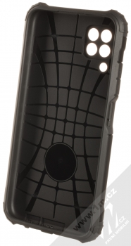1Mcz Armor odolný ochranný kryt pro Huawei P40 Lite černá (all black) zepředu