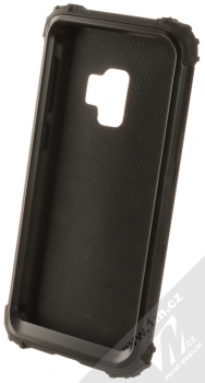 1Mcz Armor Plate odolný ochranný kryt pro Samsung Galaxy S9 celočerná (all black) zepředu