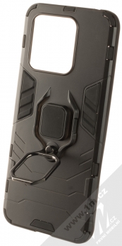1Mcz Armor Ring odolný ochranný kryt s držákem na prst pro Xiaomi Redmi 10C, Redmi 10 Power, Poco C40 černá (black) držák