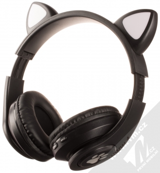 1Mcz B39M Bluetooth stereo sluchátka s oušky a světelnými efekty černá (black) maximální náhlavník