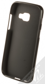 1Mcz Back Matt-TO TPU ochranný kryt pro Samsung Galaxy A3 (2017) černá (black) zepředu