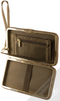 1Mcz Butterflyone Wallet peněženka hnědá (brown) otevřené druhá kapsička