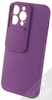 1Mcz CamShield Soft ochranný kryt pro Apple iPhone 13 Pro Max fialová (violet) otevřené