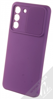 1Mcz CamShield Soft ochranný kryt pro Samsung Galaxy S21 FE fialová (violet) otevřené