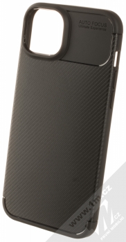 1Mcz Carbon Premium TPU ochranný kryt pro Apple iPhone 15 Plus černá (black)