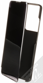 1Mcz Clear View flipové pouzdro pro Samsung Galaxy S21 Ultra černá (black)
