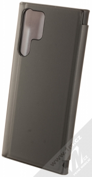 1Mcz Clear View flipové pouzdro pro Samsung Galaxy S22 Ultra 5G černá (black) zezadu