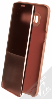 1Mcz Clear View flipové pouzdro pro Samsung Galaxy S8 Plus růžová (pink)