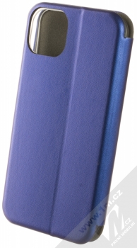 1Mcz Elegance Book flipové pouzdro pro Apple iPhone 14 Plus tmavě modrá (dark blue) zezadu
